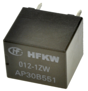 Автомобільне реле HFKW-012-1ZW, електромагнітне