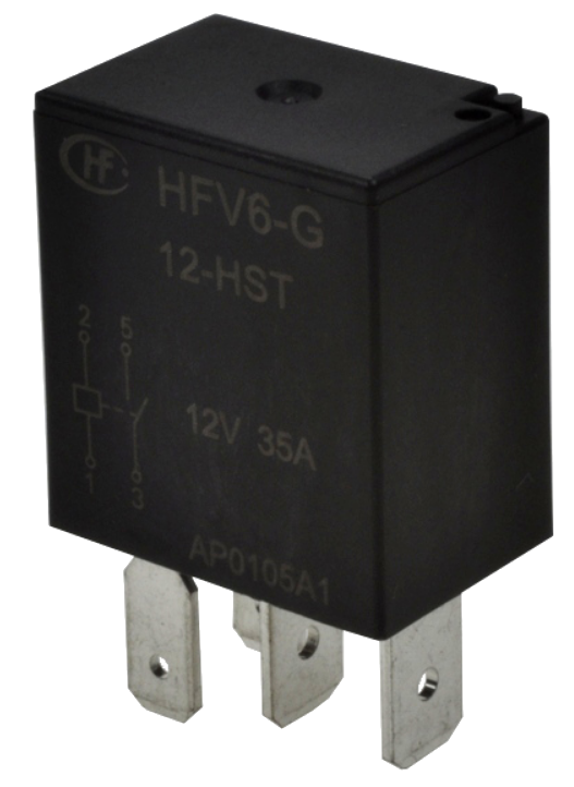 Автомобільне реле HFV6-G/12-HST, електромагнітне