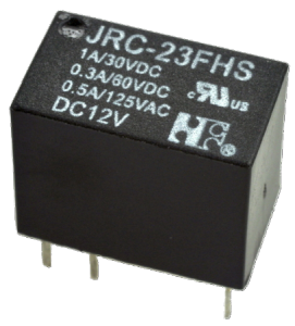 Реле електромагнітне JRC-23FHS, мініатюрне