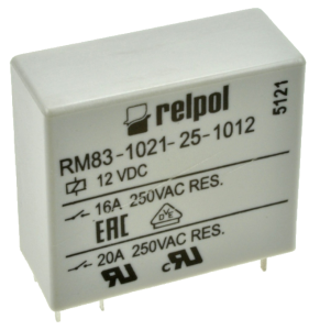 Реле электромагнитное RM83-1021-25-1012, миниатюрное