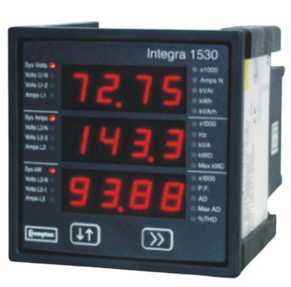 Вимірювач потужності Integra 1530, з дисплеєм для панельного монтажу